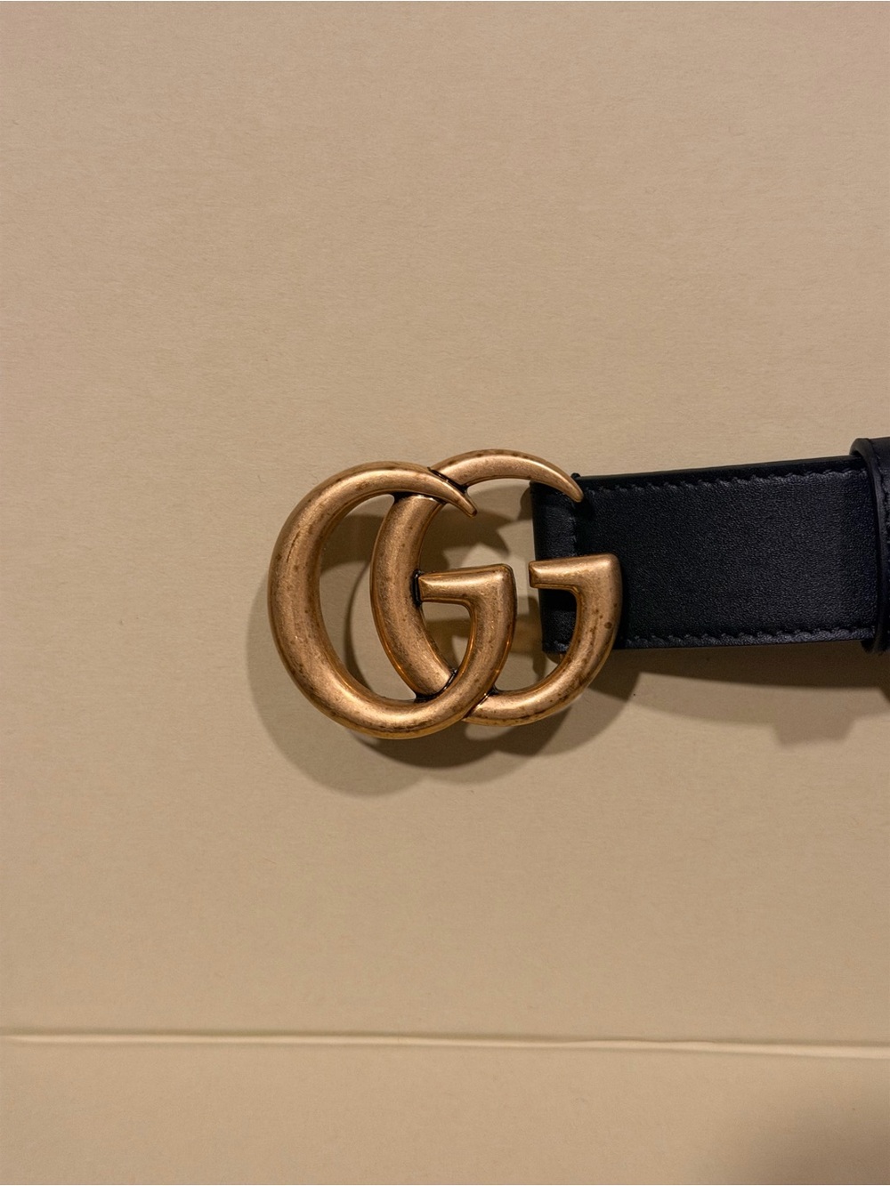 Gucci GG Marmont Belt Black Leather Gold Buckle – Brand New w/ Box & Dust Bag - Picture 7 of 7